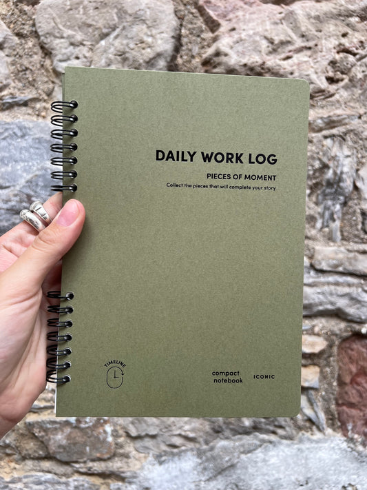 Iconic Daily A5 Work Log