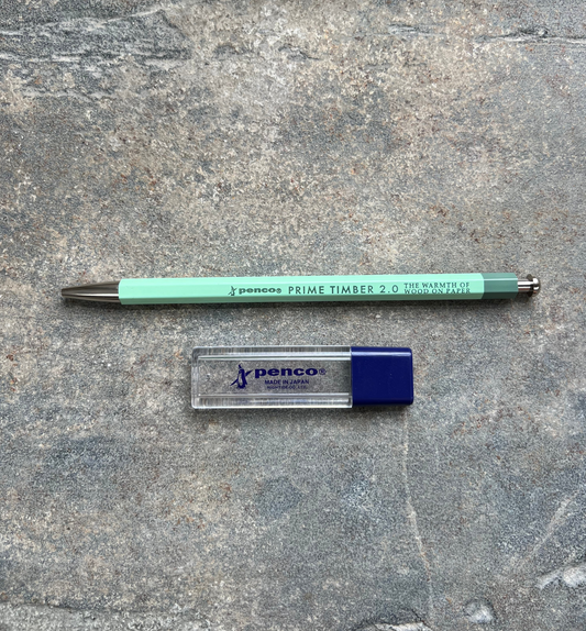 Hightide Penco Prime Timber Pencil 2.0 [Silver Trim]